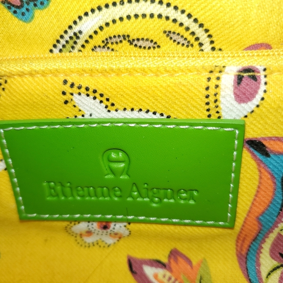 π Etienne Aigner Rattan Barrel Purse π - Picture 4 of 10